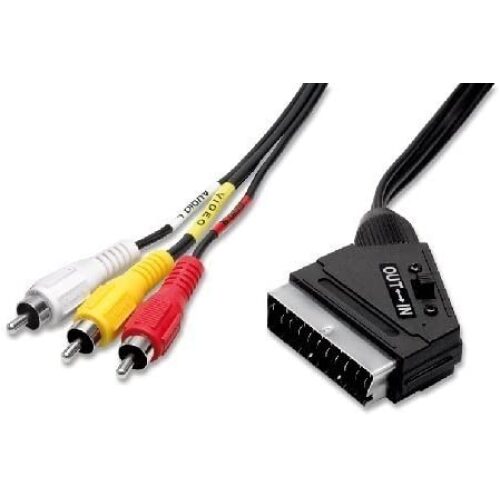 CAVO VIDEO 1 SPINA SCART - 3 RCA