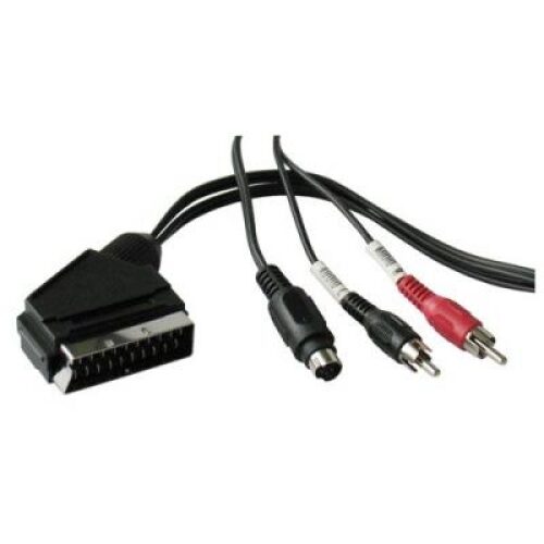 CAVO VIDEO SCART - 2 RCA + S-VHS WINNER WV237