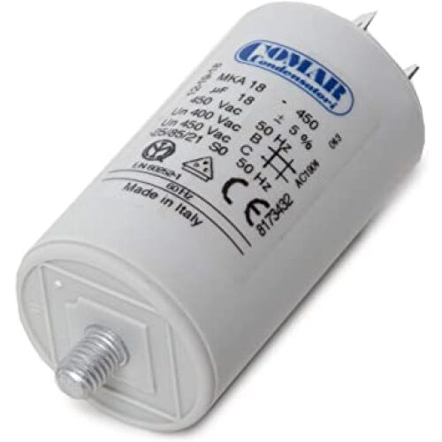 CONDENSATORE MONOFASE MKA 450V 18MF CODOLO
