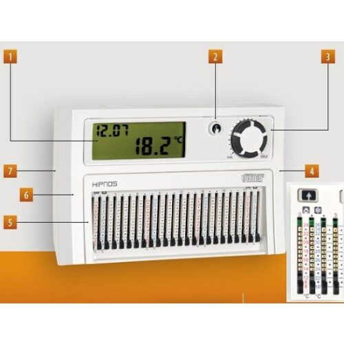 CRONOTERMOSTATO GIORNALIERO HIPNOS