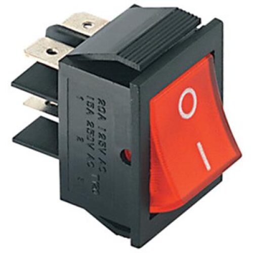 INTERRUTTORE BIPOLARE LUMINOSO PANNELLO