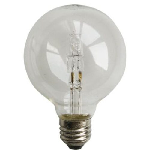 LAMPADA ALOGENA GLOBO Dm.125 E27 70W 230V TRASPARENTE