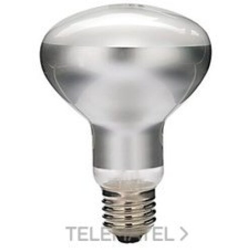 LAMPADA ALOGENA REFLECTOR R80 E27 100W 230V SMERIGLIATA