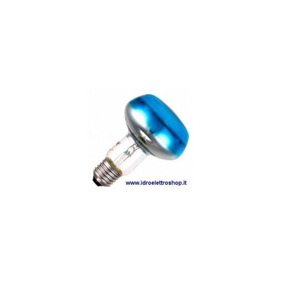 LAMPADA REFLECTOR R80 BLU 60W E27 220-240VAC