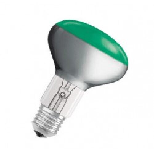 LAMPADA REFLECTOR R80 VERDE 60W E27 220-240VAC