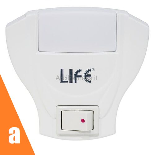 LUCE NOTTE 2 LED 0.12W 1200MCD LUCE BIANCA