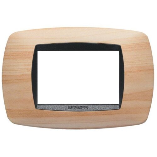 PLACCA 3 POSTI  FRASSINO MODO