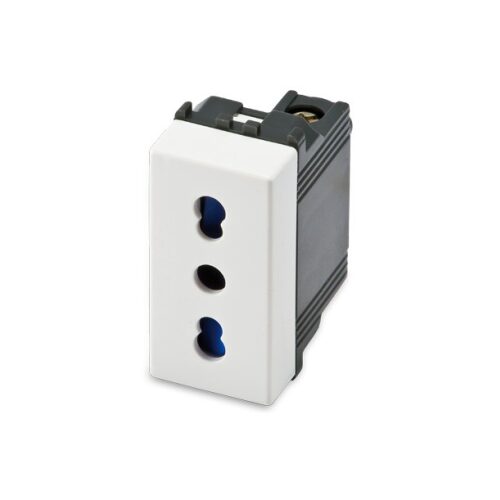 PRESA  2P+T 10-16A BIPASSO MIX