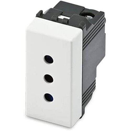 PRESA 2P+T 10A BIANCA MODOc