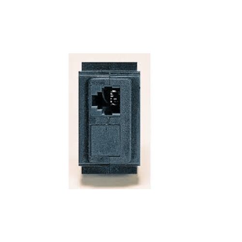 PRESA TELEFONO RJ11-6P/4C-GRIGIO