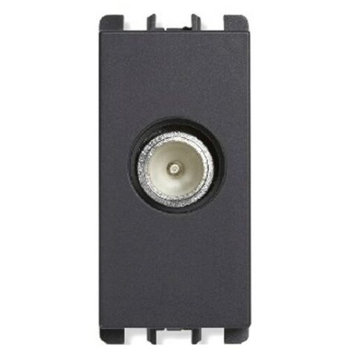 PRESA TV.-SAT DIRETTA IEC MASCHIO 1 MODULO ANTRACITE NEA