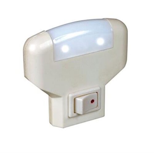 PUNTO LUCE BIANCO 2 LED SPINA ORIZZONTALE