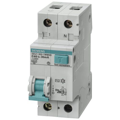 INTERRUTTORE MAGNETOTERMICO DIFFERENZIALE 4