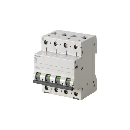 INTERRUTTORE MAGNETOTERMICO ICN 6KA ICU 6KA 4P 10A
