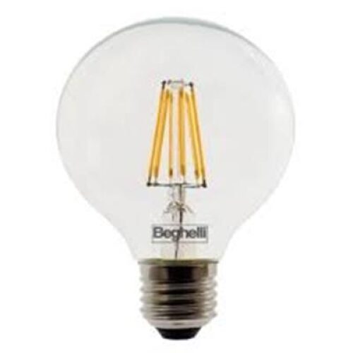 LAMPADA LED ZAFIROLED 6W 2700K E27 GLOBO G95 810M