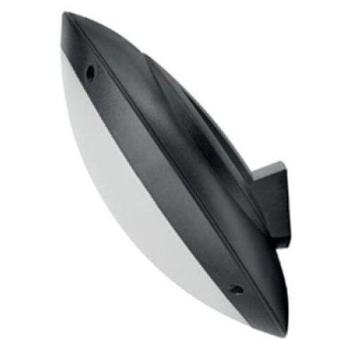 PLAFONIERA 20W NERA CON STAFFA PER FISSAGGIO ANGOLARE