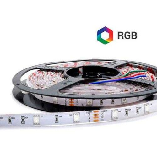 STRIP 5050 RGB  12V 36W 30LED/M 5MT IP65